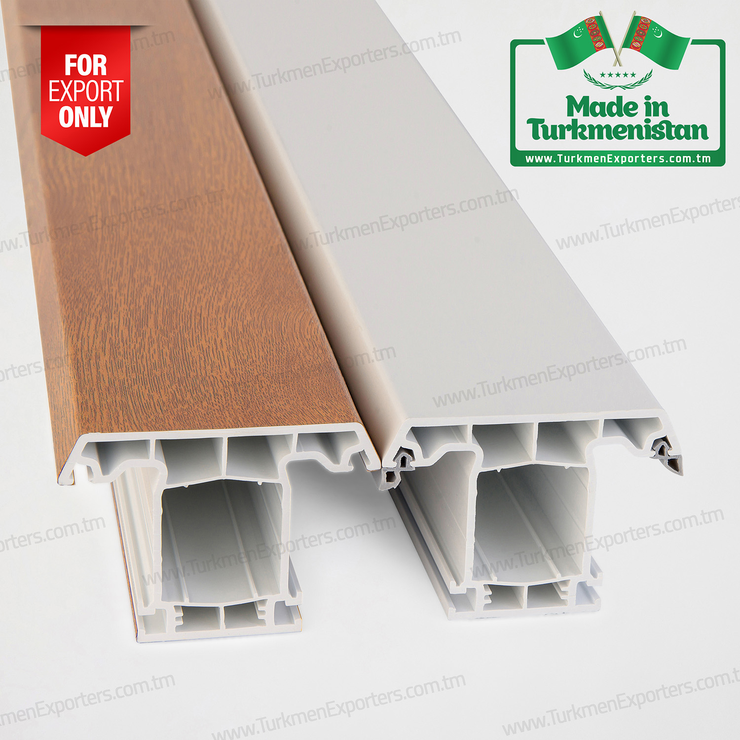 Plastic profiles for windows and doors | Turkmen Penjire economic society