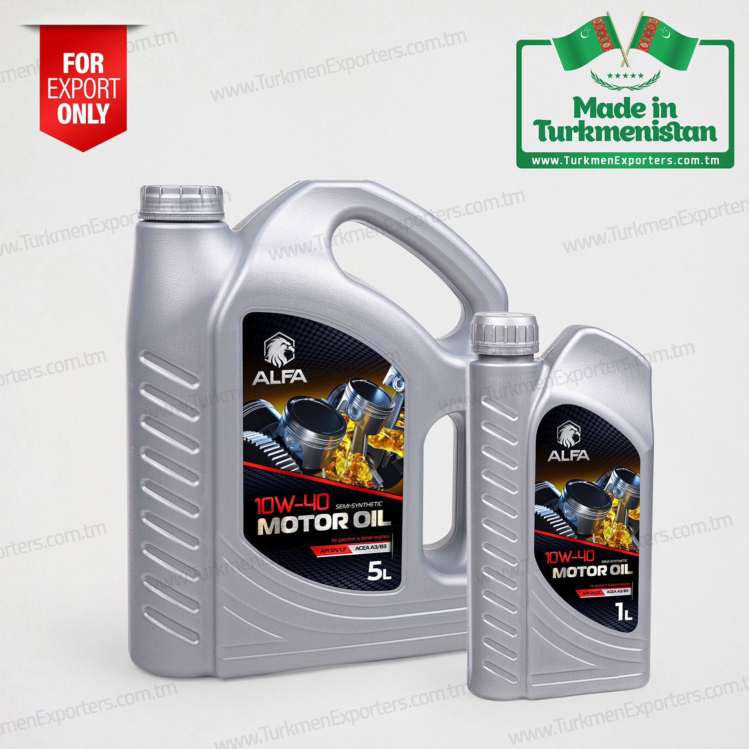 Alfa motor oil SAE 10W-40 | Yhlasly Nazar individual enterprise