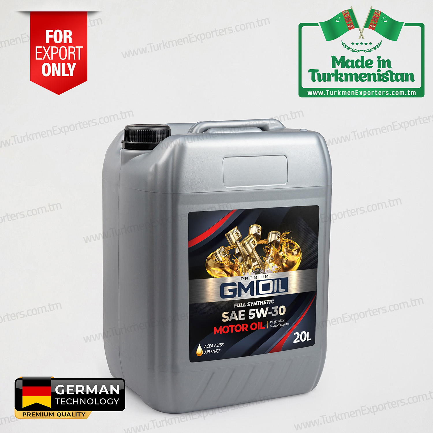 SAE 5W-30 motor ýagy GM OIL 20L | Geljege Miras HK
