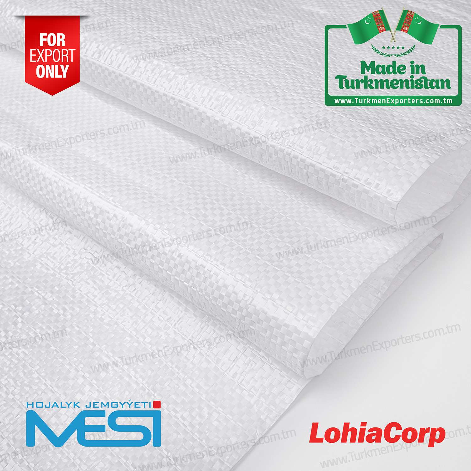 Woven polypropylene bags wholesale from Turkmenistan | Mesi economic society