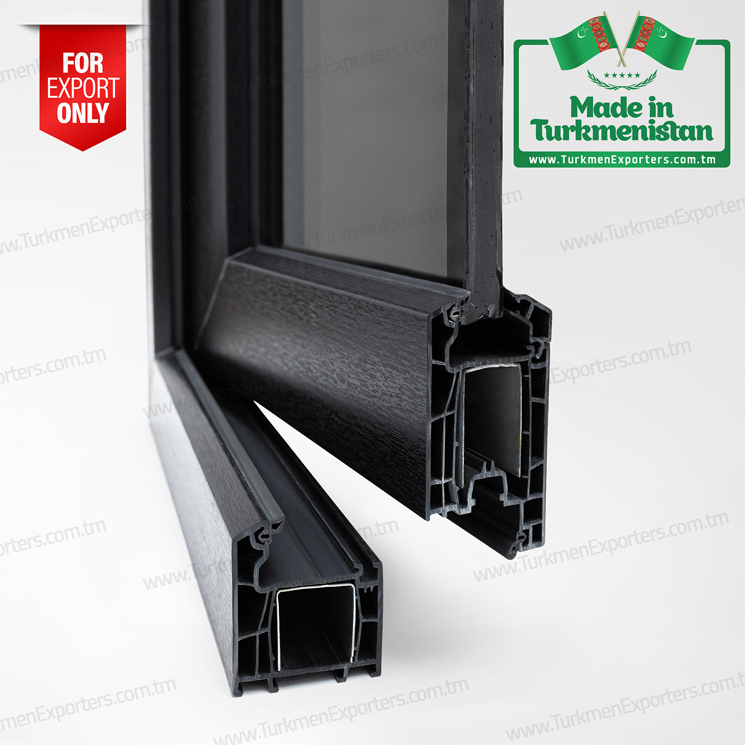PVC plastic window  profile | Turkmen Penjire economic society