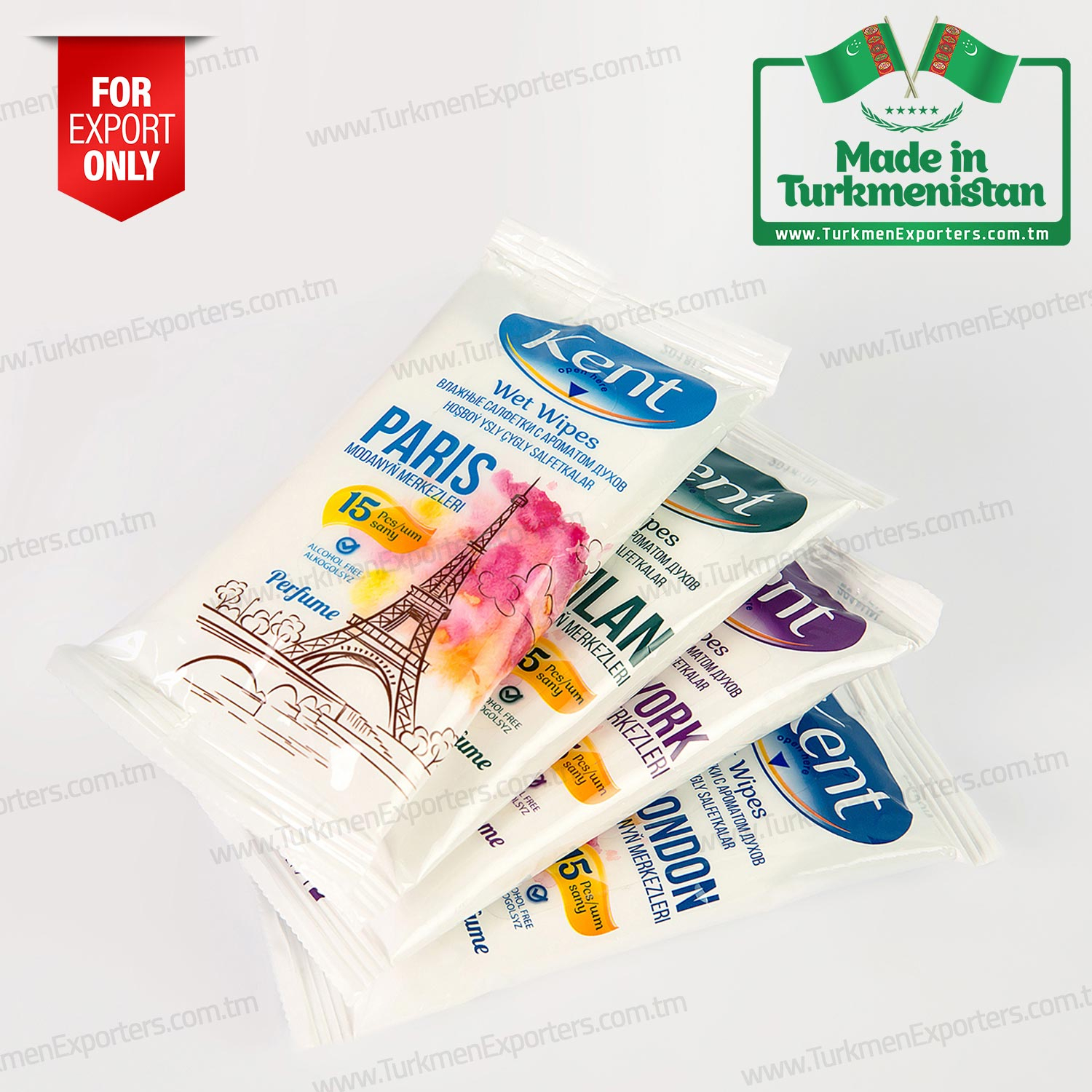 Made in Turkmenistan wet wipes | Umytly Nesil economic society