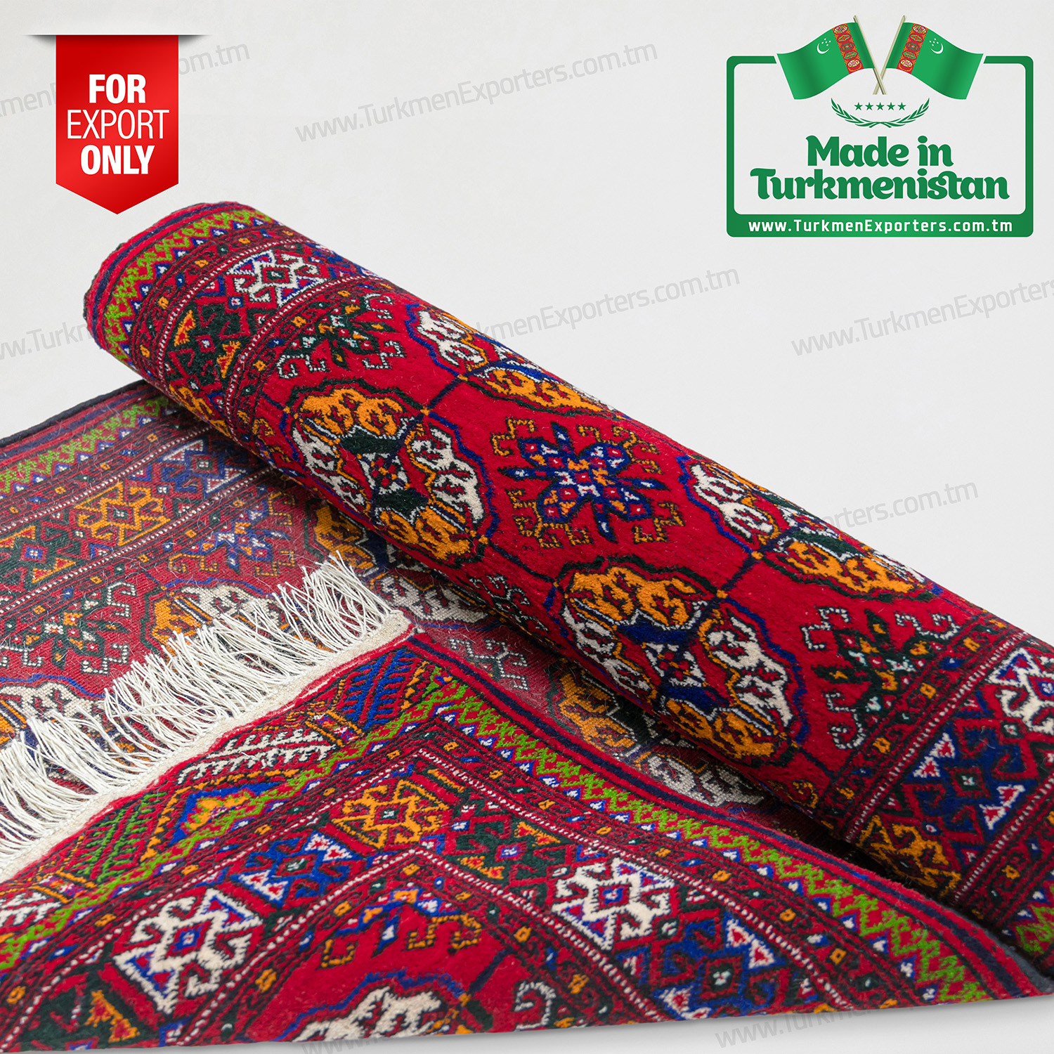 Türkmenistandan toptan yüksek kaliteli milli el yapımı türkmen halısı | Kümüş Yüpek limited şirketi