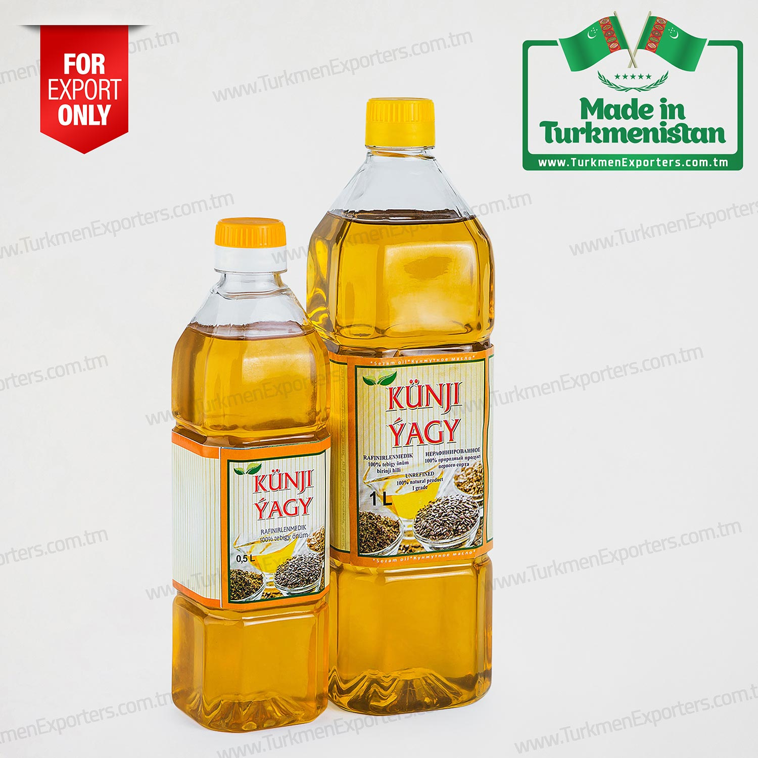 Sesame oil in Turkmenistan wholesale for export | Nurber sesame oil production factory