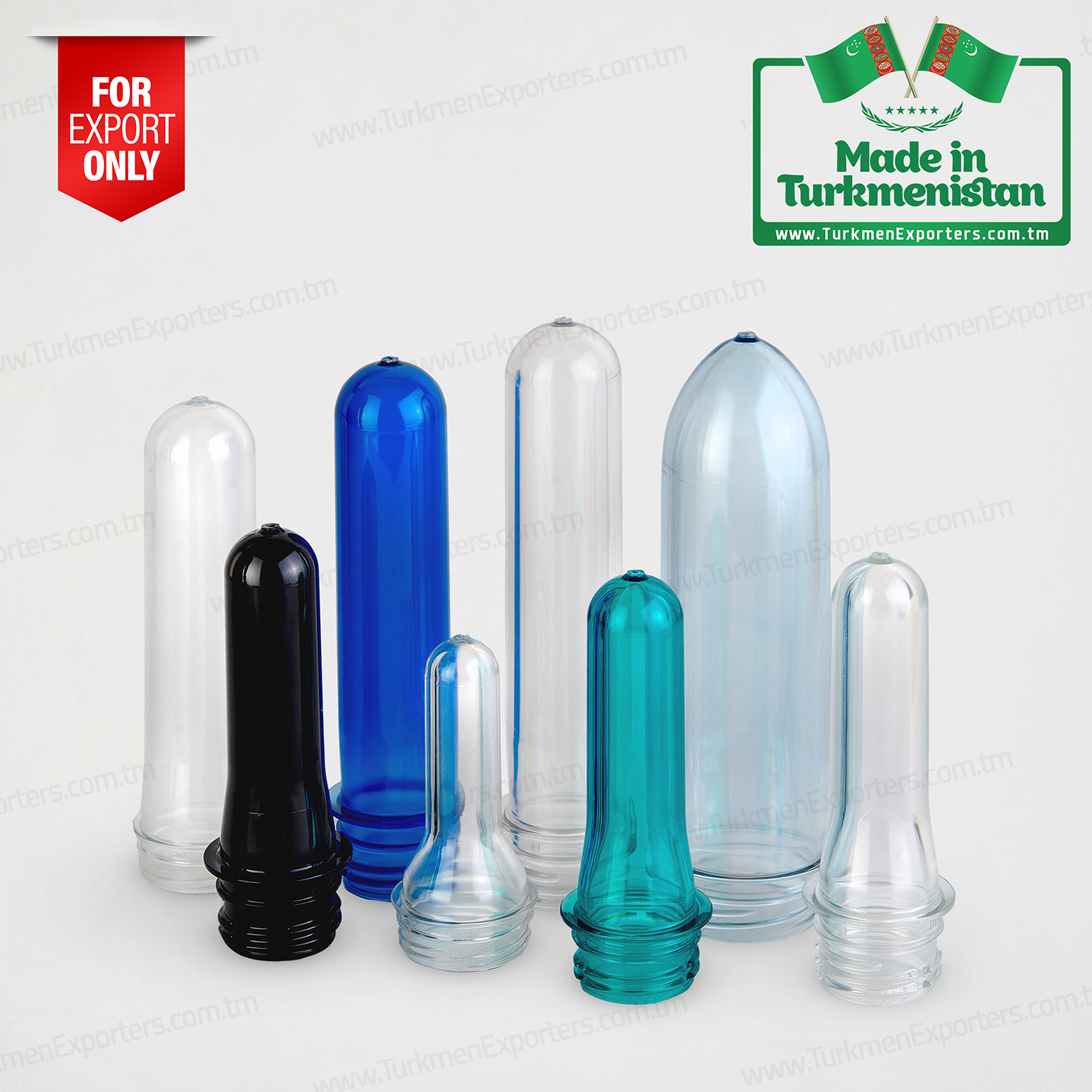 PET bottle preform Made in Turkmenistan | Ak Gap economic society