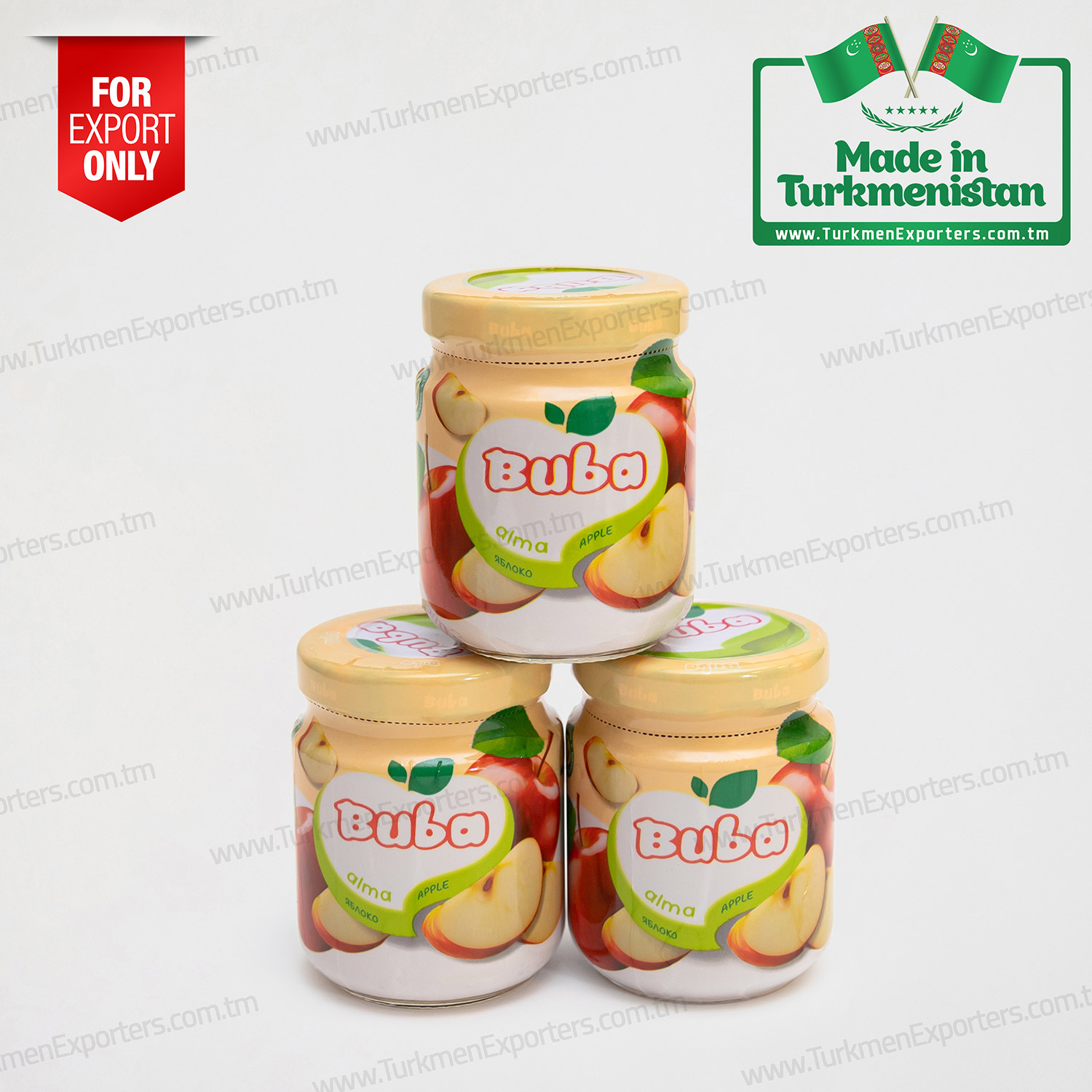 Apple fruit puree Buba 85gr | Arsh economic society