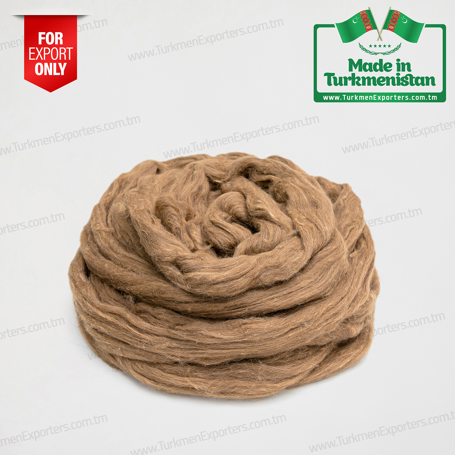 Camel wool wholesale for export from Turkmenistan | Turkmen Export Trading Services Company