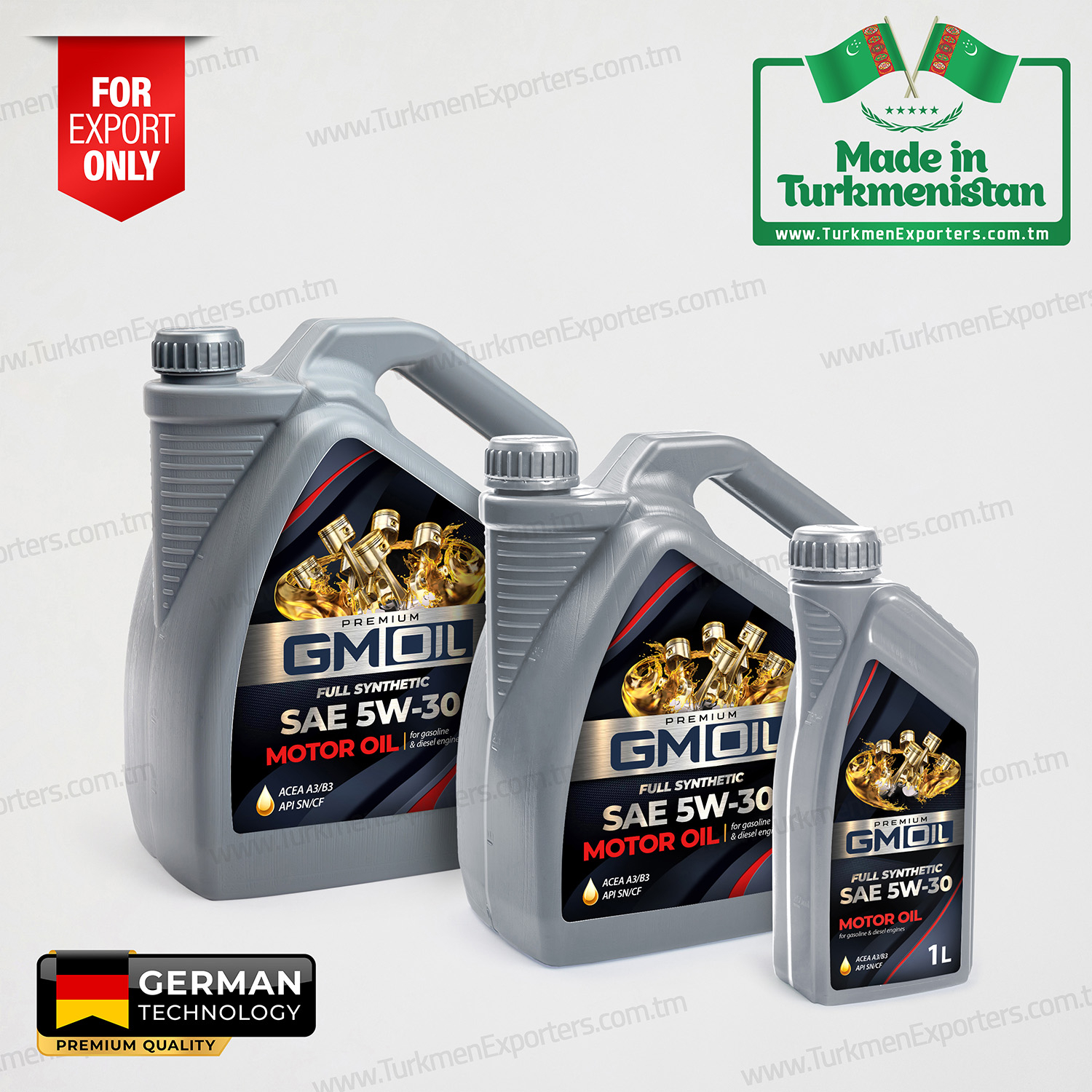 Türkmenistanda öndürilen GM OIL motor ýagy | Geljege Miras HK