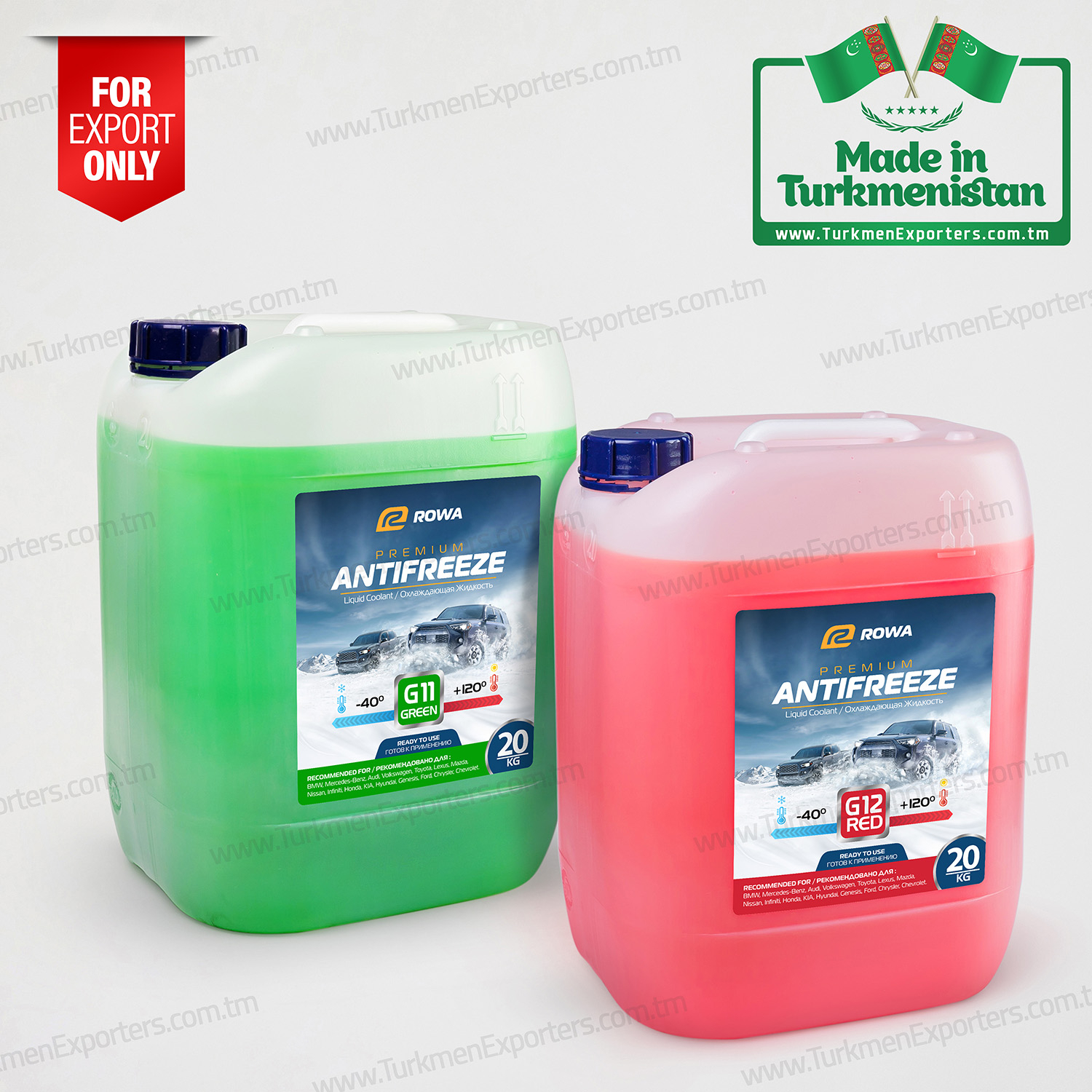 Antifriz soğutma sıvısı Rowa 20kg | Bir Kuwwat özel şirketi