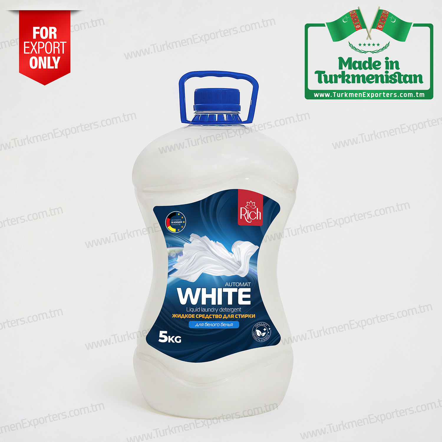 Sıvı çamaşır deterjanı Rich White | Altın Yol özel şirketi