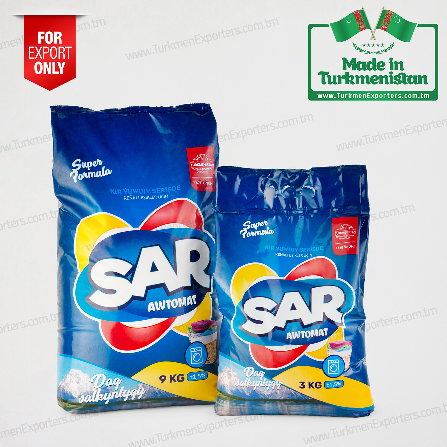 Laundry detergent powder SAR | Turkmen Berk Metal individual enterprise