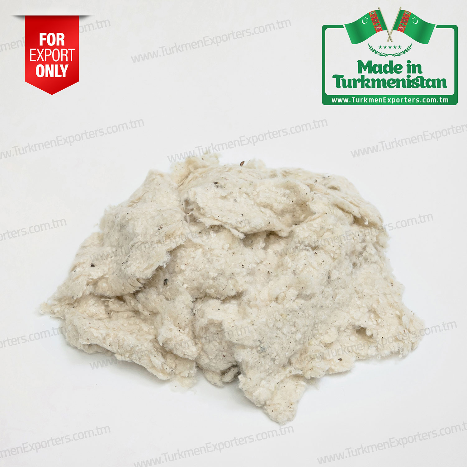 Хлопковый линт оптом на экспорт из Туркменистана | Туркмен Экспорт Торговые Услуги ИП