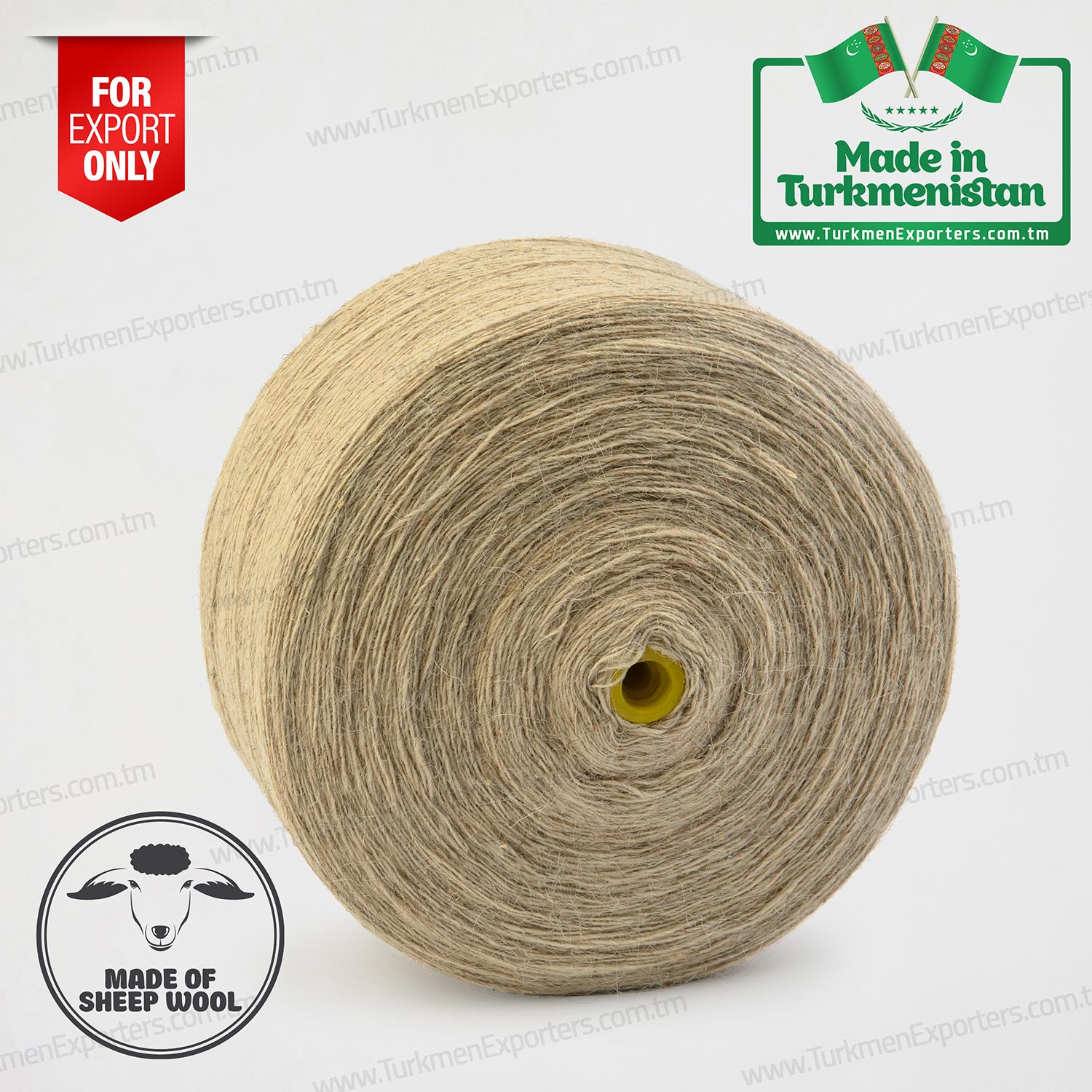 Wool yarn in Turkmenistan wholesale for export | Kerwenler individual enterprise
