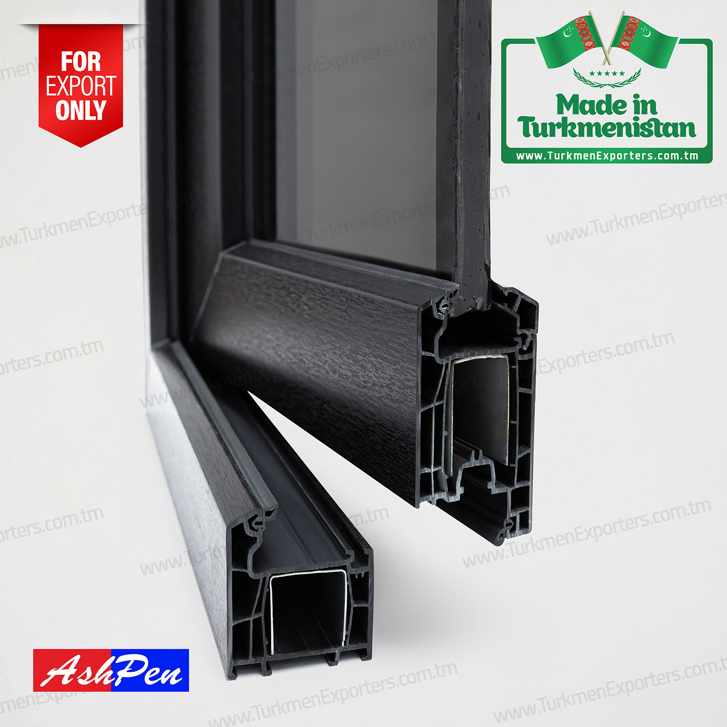 PVC kapı ve pencere profili Türkmenistan ürünü | Türkmen Pencere limited şirketi