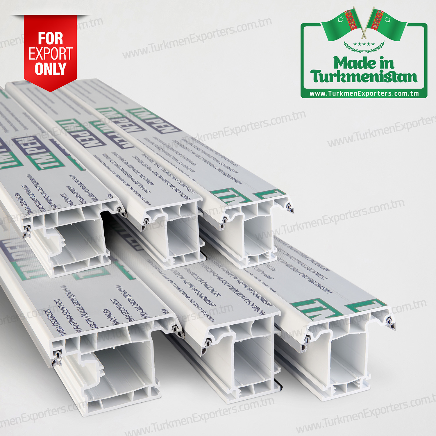 Türkmenistandan toptan PVC kapı ve pencere profilleri | Türkmen Pencere limited şirketi