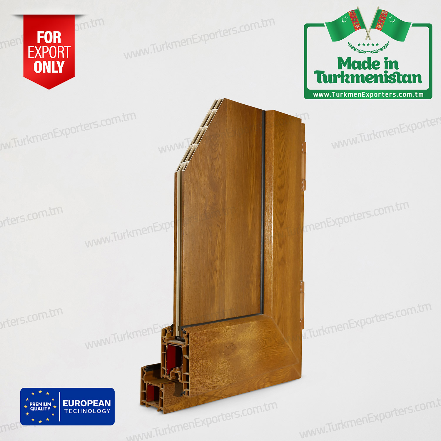 PVC plastic door and window profile | Turkmen Penjire economic society