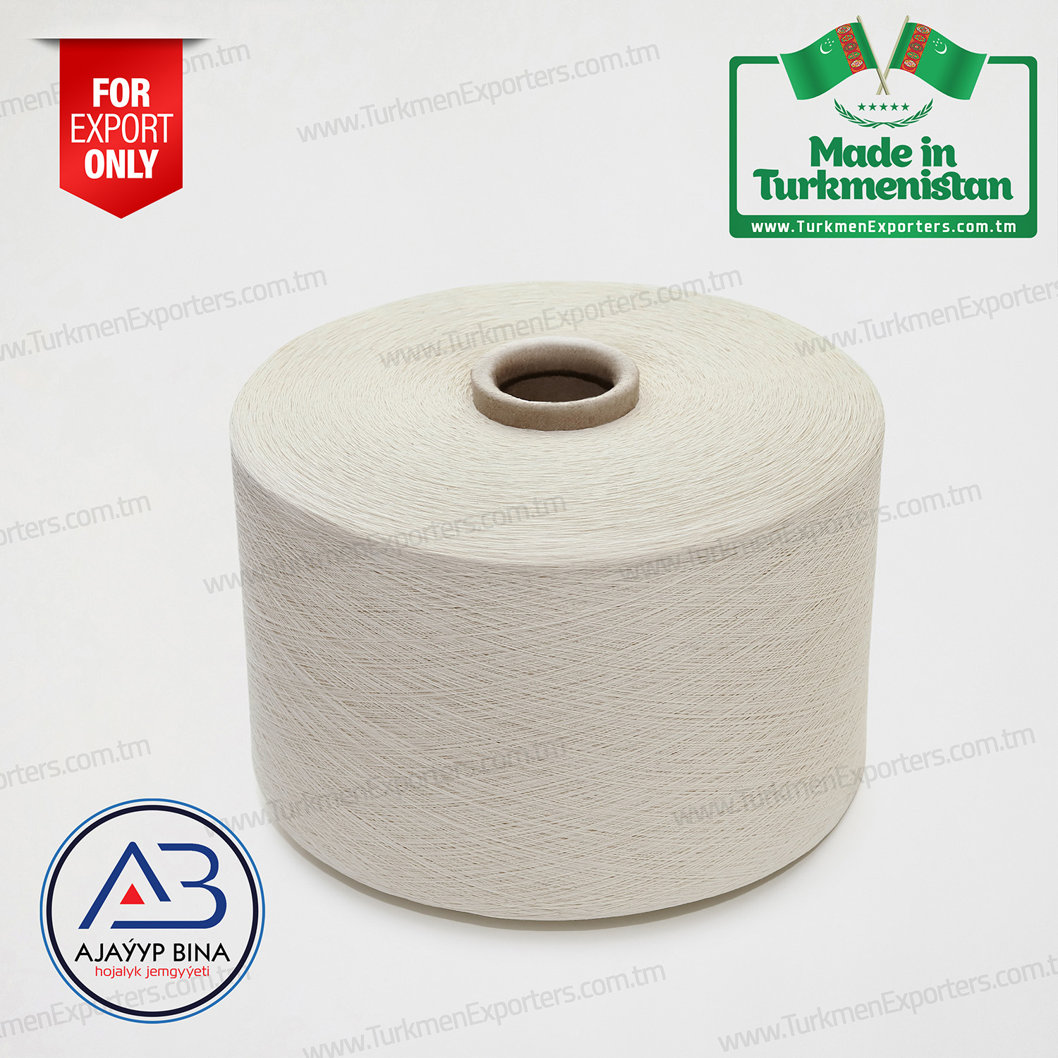 Cotton yarn Ne24/1 open-end | Ajayip Bina economic society