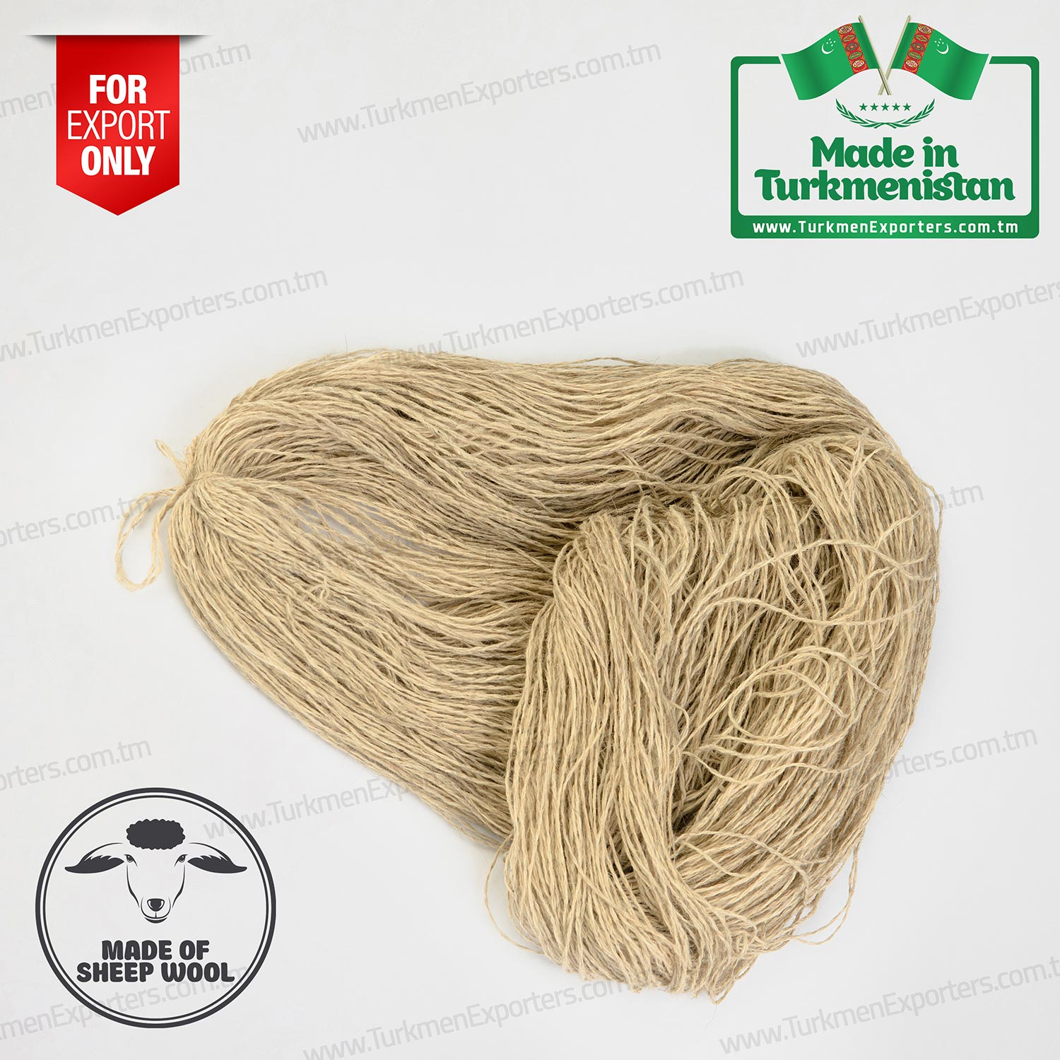 Wool yarn Made in Turkmenistan | Kerwenler individual enterprise