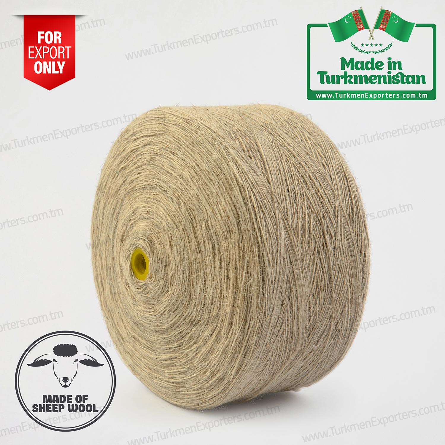 Raw sheep wool yarn | Kerwenler individual enterprise
