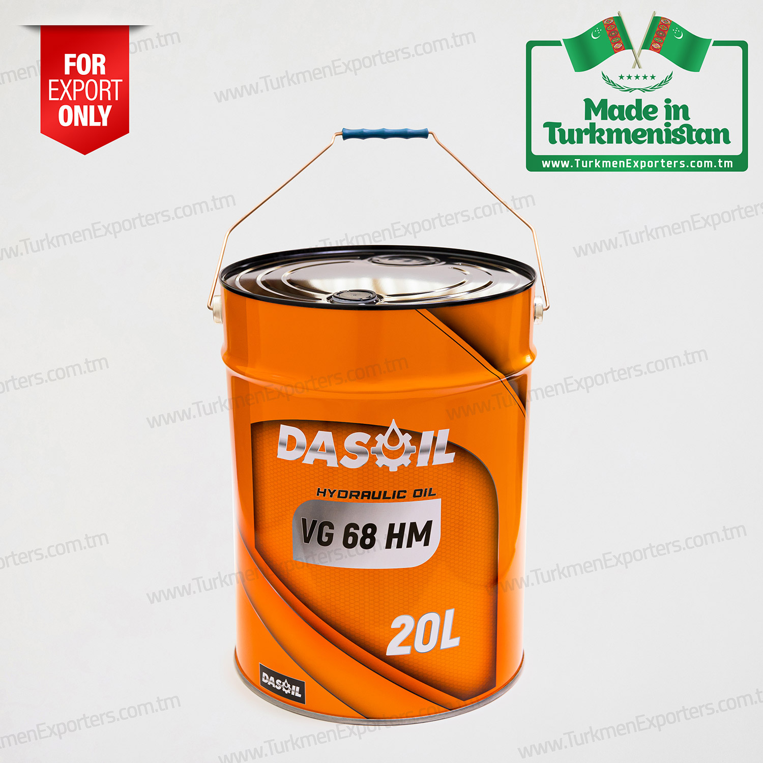 Hydraulic motor oil VG 68 HM DASOIL | Ynamly Yag economic society