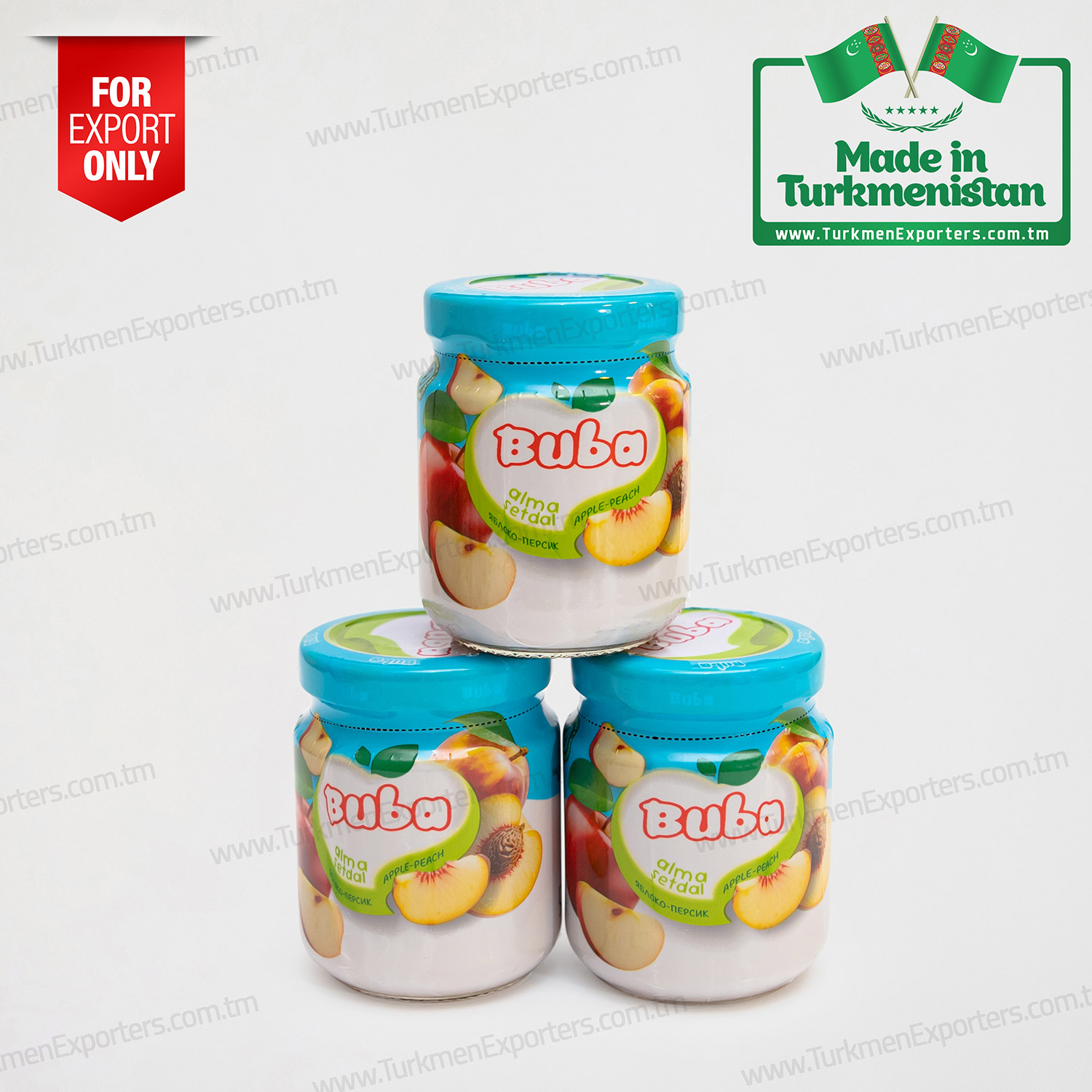 Alma şetdaly püresi Buba 85gr | Arş HJ