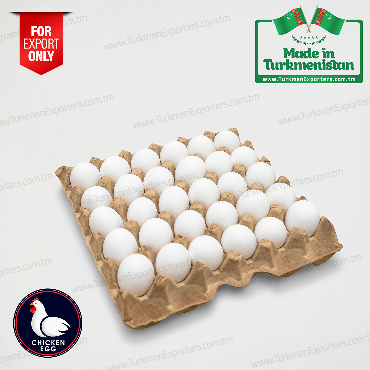 Chicken egg Made in Turkmenistan | Gurwan economic society