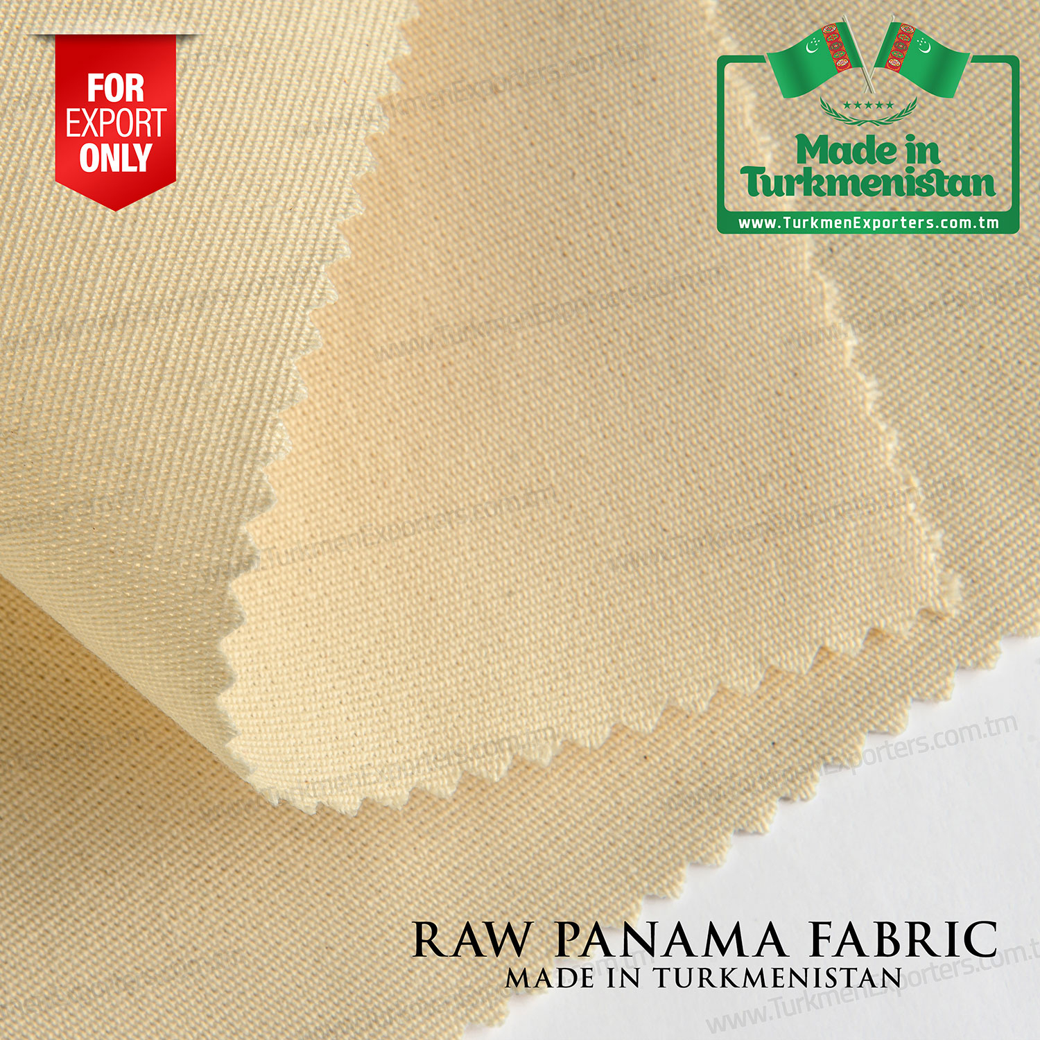Türkmenistan ham panama kumaş | Ruhabat Tekstil Kompleksi