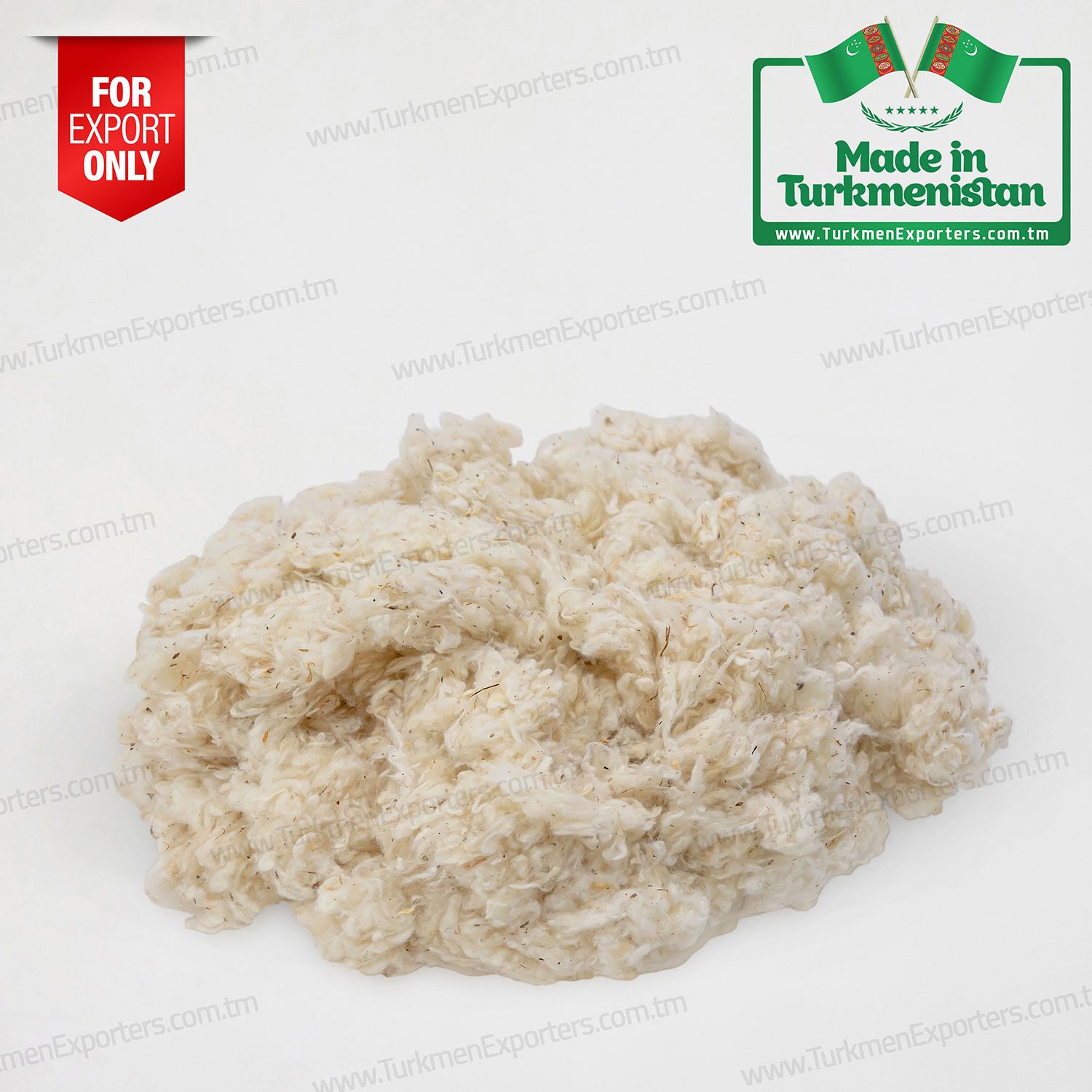 Türkmenistandan toptan temizlenmiş pamuk atıkları | Türkmen ihracat ithalat ve ticaret hizmetleri özel şirketi
