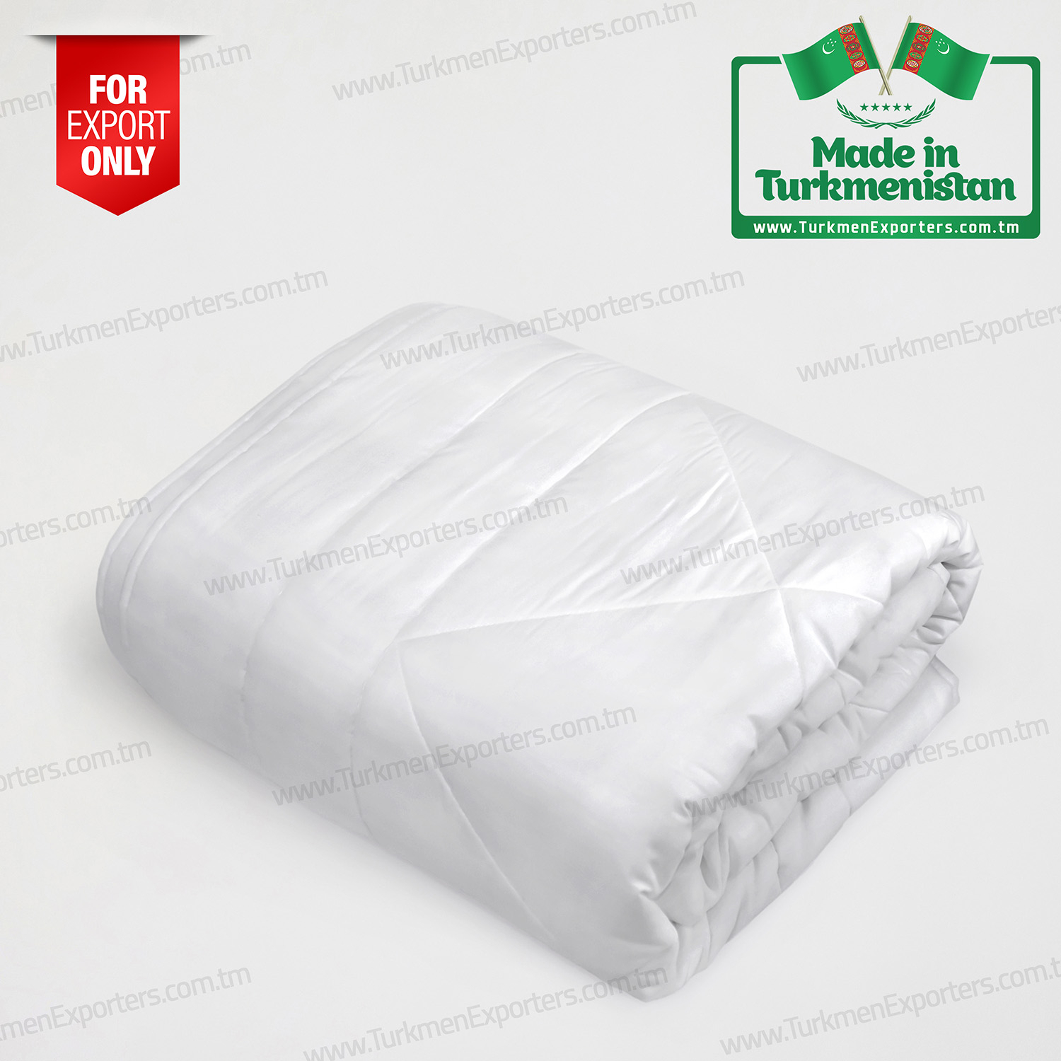 Одеяло с наполнителем из хлопка Произведено в Туркменистане | Нурлы Гоза ХО