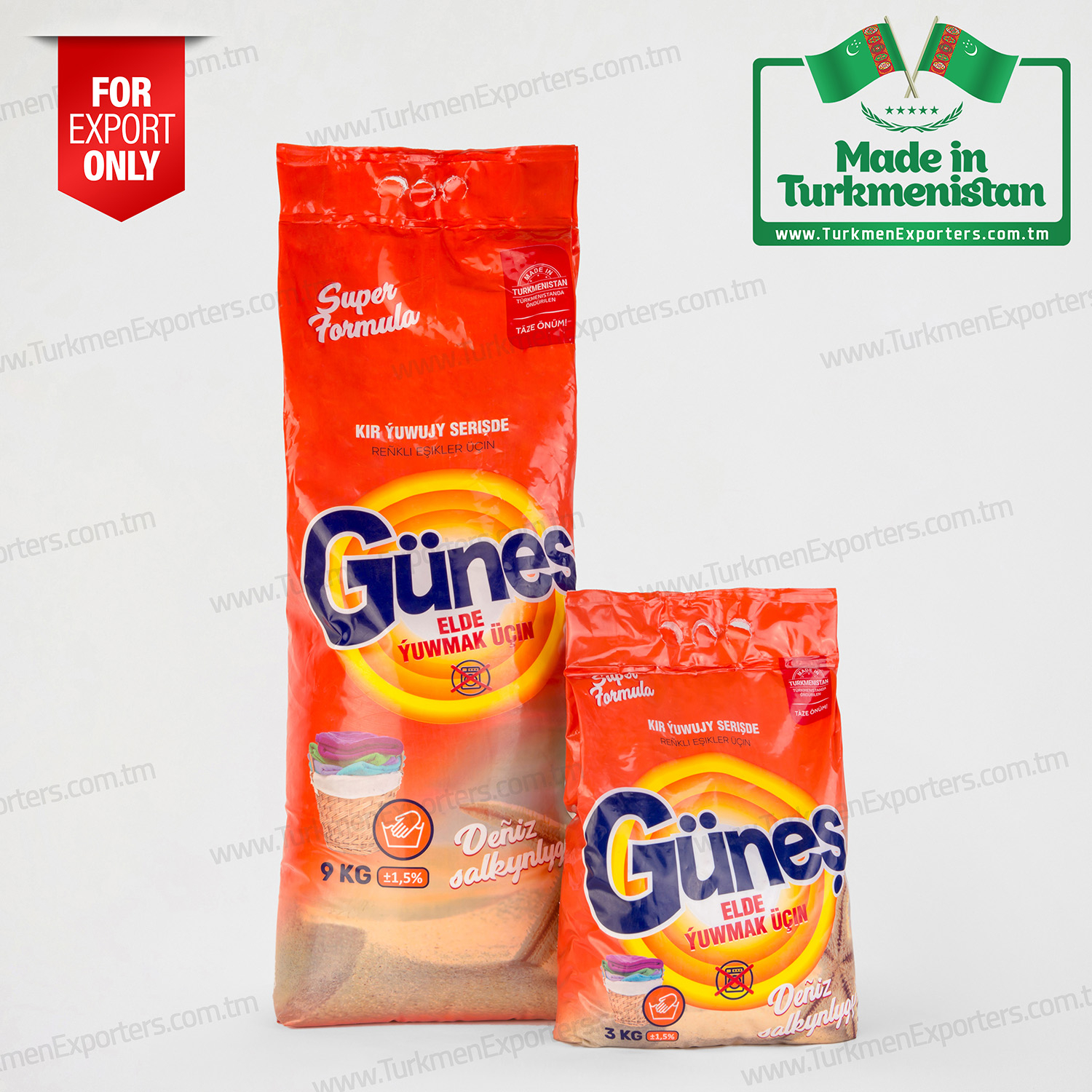 Hand washing powder wholesale for export from Turkmenistan | Turkmen Berk Metal individual enterprise