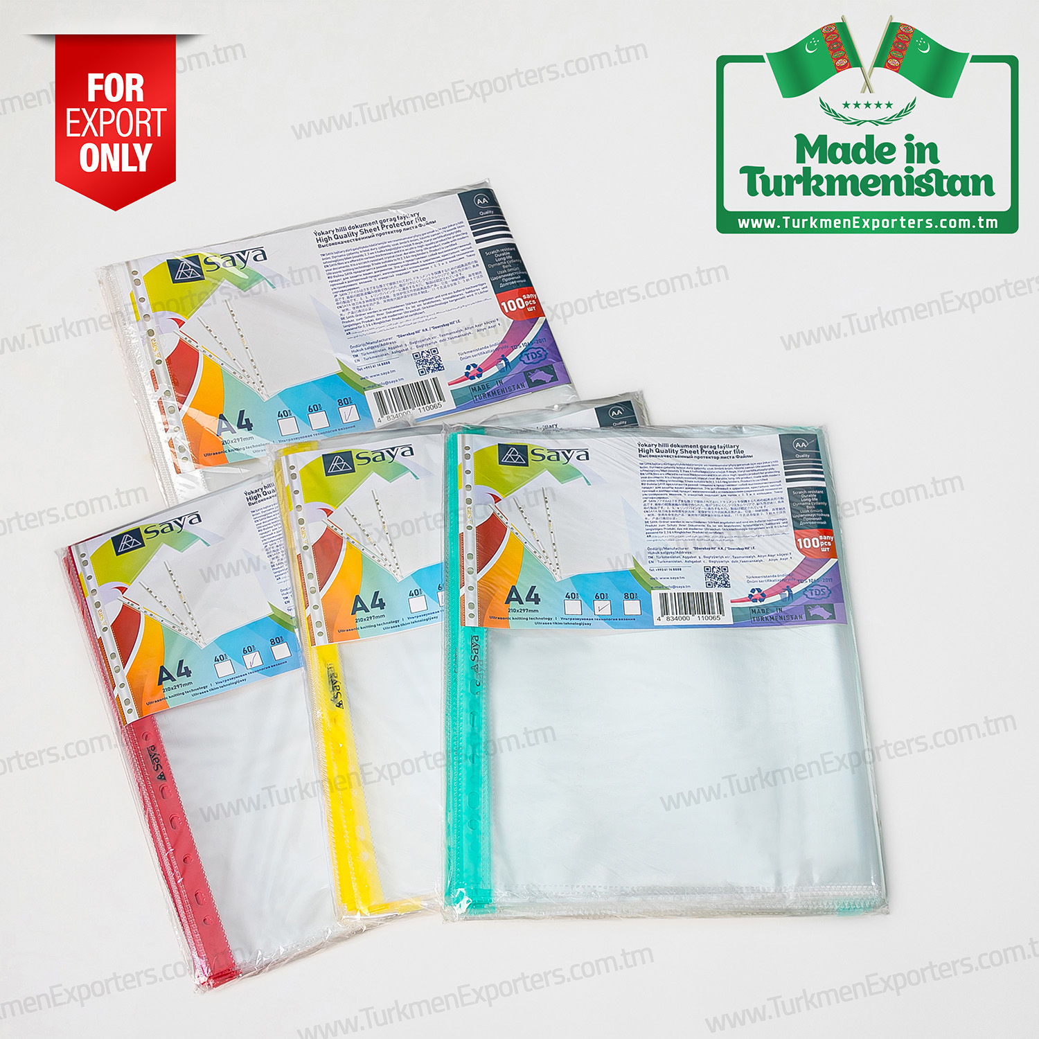 Sheet protector wholesale from Turkmenistan | Dowrebap Hil individual enterprise