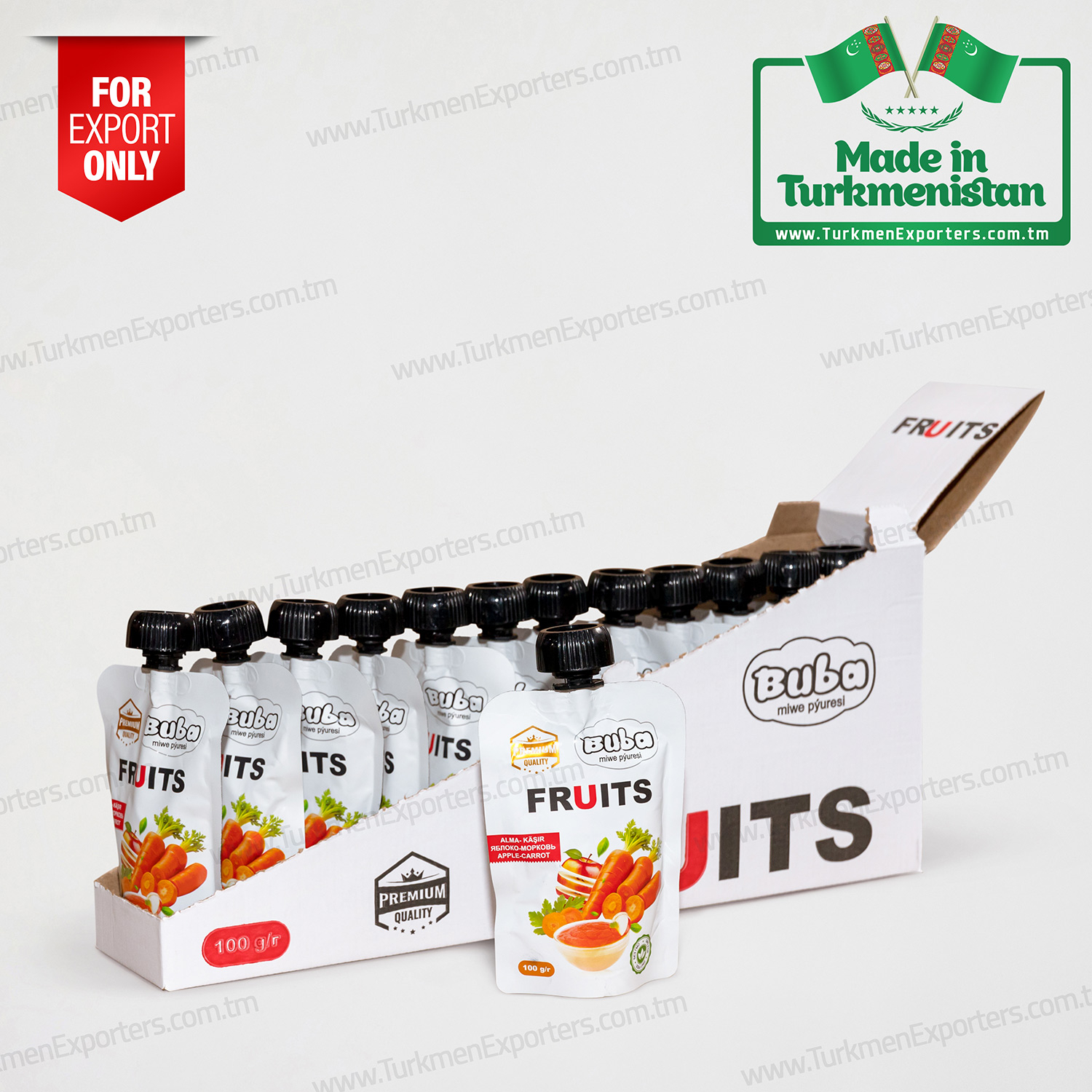 Alma käşir miwe püresi Buba 100gr | Arş HJ