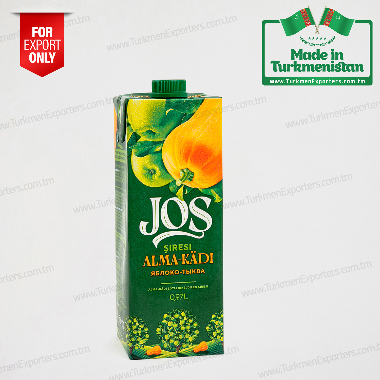 Apple& Pumpkin fruit juice Josh 0.97 Litre | Parahat individual enterprise