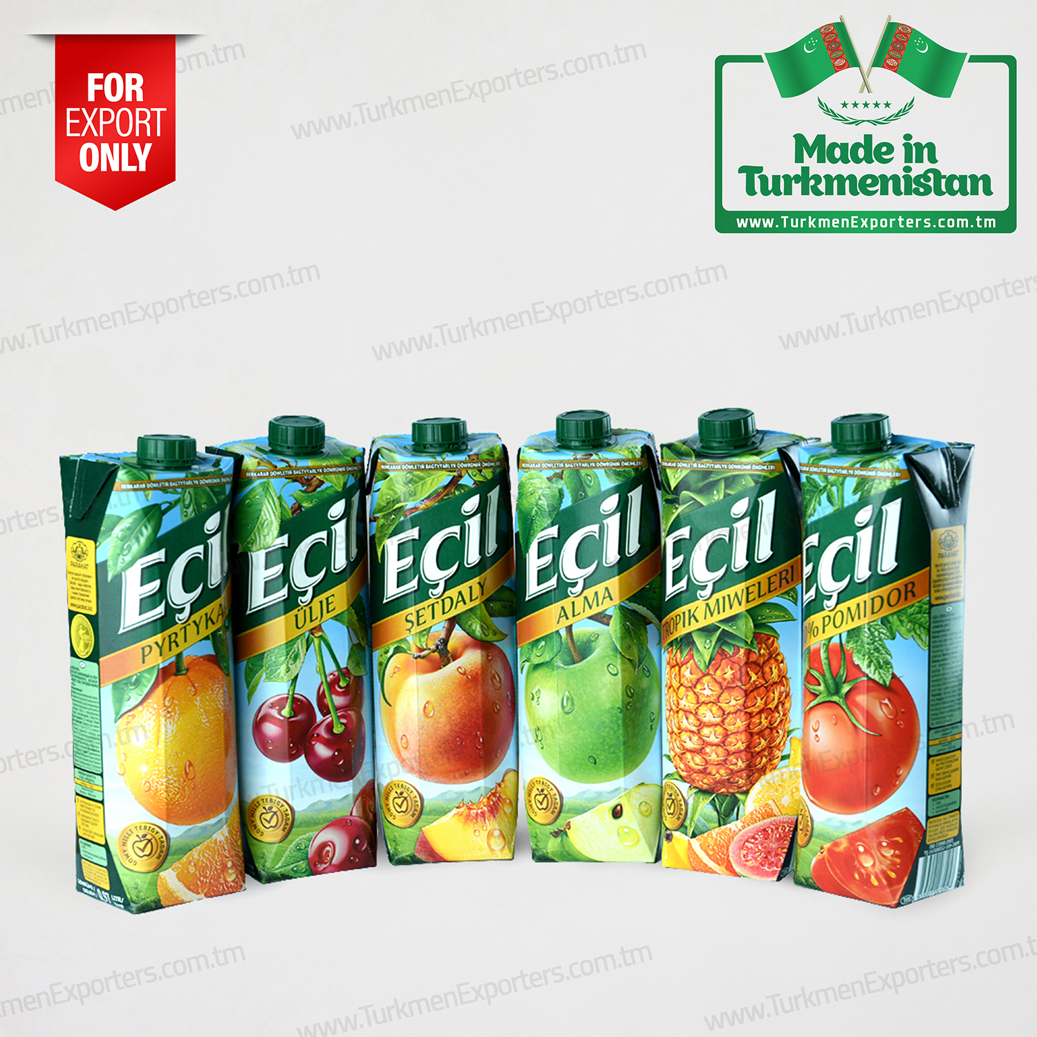 Fruit juices wholesale from Turkmenistan for export | Parahat individual enterprise