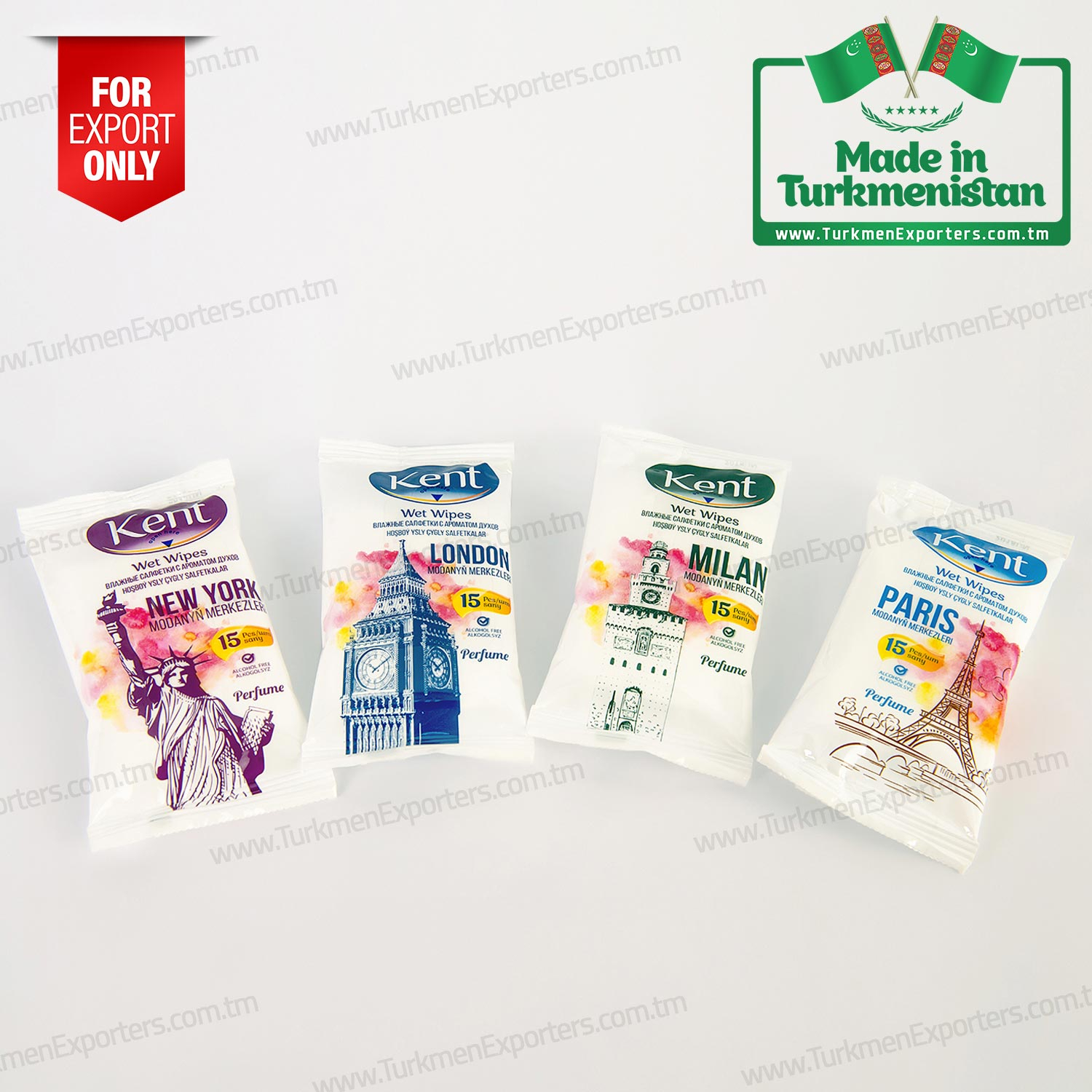 Влажные салфетки в Туркменистане | Умытлы Несил ХО