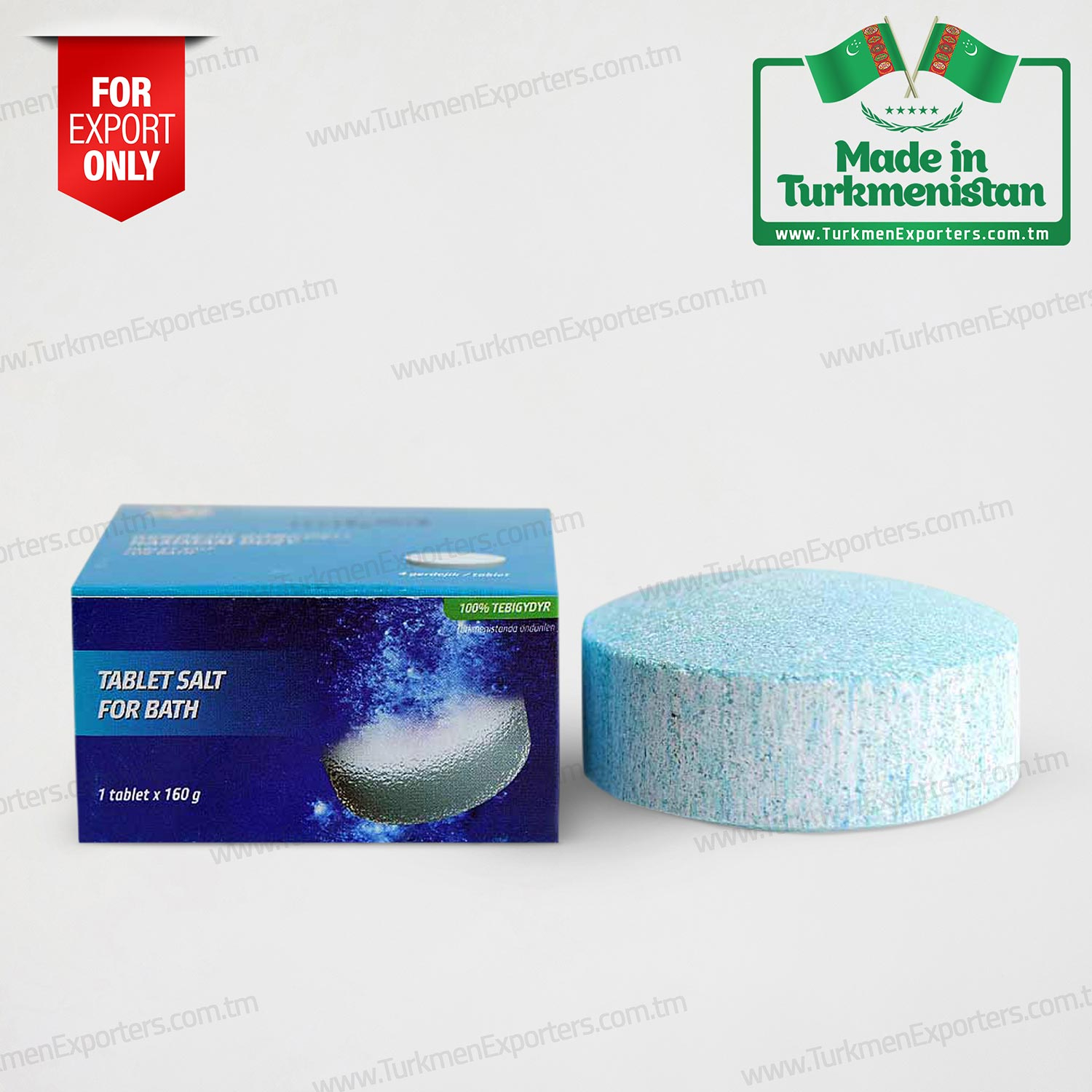 Therapeutic salt for Spa 160gr | Factory on medical mud and sea salt packing